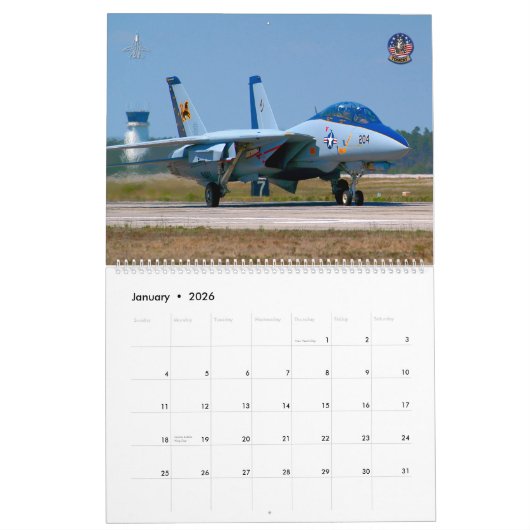 F-14 TOMCAT Kalender (Jan 2026)