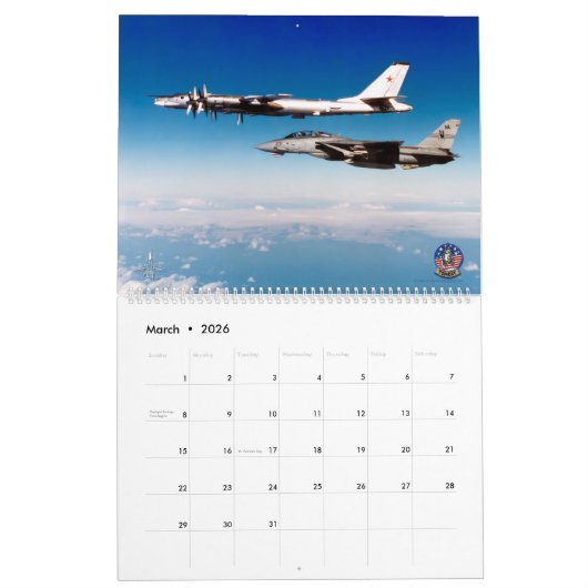 F-14 TOMCAT Kalender (Mar 2026)