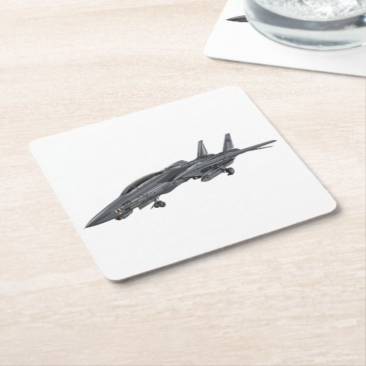 F-14 Tomcat Kartonnen Onderzetters (Schuin)