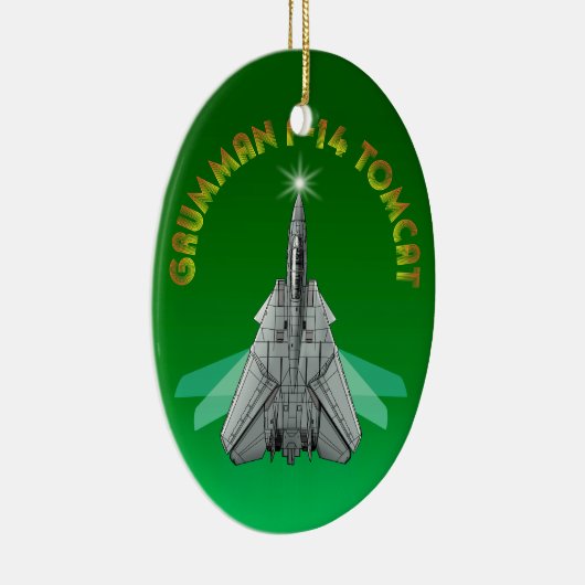 F-14 Tomcat Keramisch Ornament (Rechts)