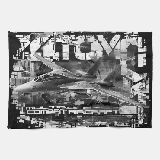 F-14 Tomcat keukenhanddoek 16 "x 24" keukenhanddoe (Horizontaal)