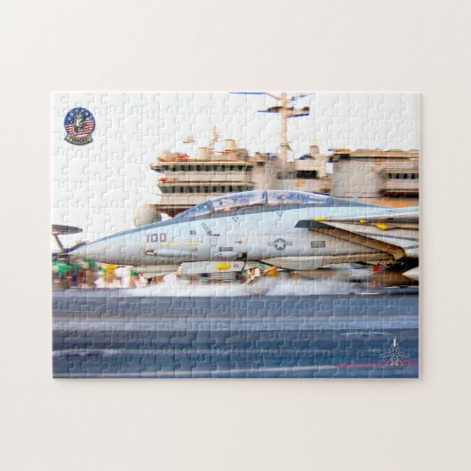 F-14 TOMCAT "LANCERING" (11x14 inch) Legpuzzel (Horizontaal)