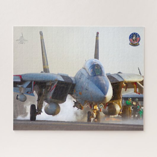 F-14 TOMCAT "LANCERING" (16x20 inch) Legpuzzel (Horizontaal)