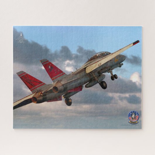 F-14 TOMCAT "LANCERING" (16x20 inch) Legpuzzel (Horizontaal)