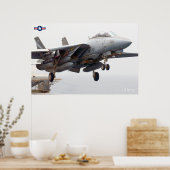F-14 TOMCAT "LAUNCH" POSTER (Keuken)