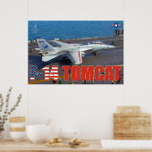 F-14 TOMCAT "LAUNCH" POSTER (Keuken)