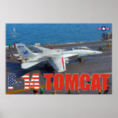 F-14 TOMCAT "LAUNCH" POSTER (Voorkant)