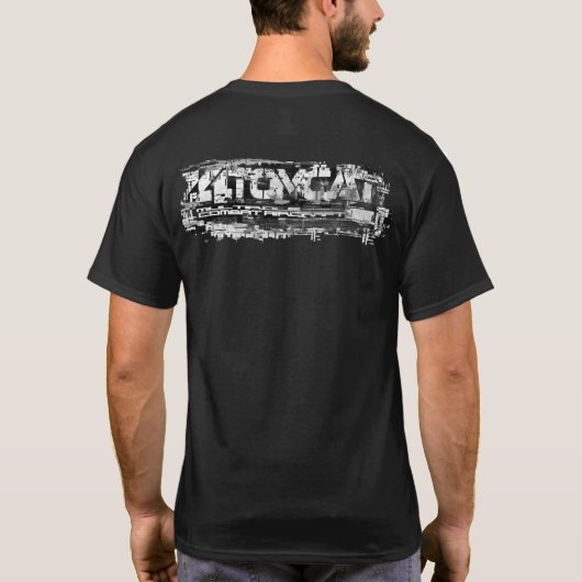 F-14 Tomcat Mannen Basic Dark T-Shirt T-Shirt (Achterkant)