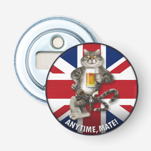 F-14 Tomcat Mascot Verenigd Koninkrijk Button Flesopener