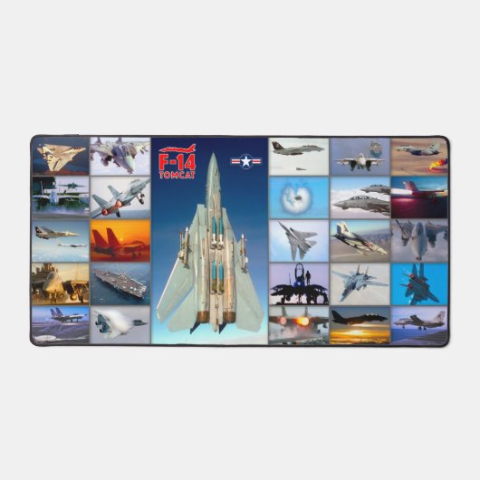 F-14 TOMCAT "MONTAGE" BUREAUMAT (Voorkant)