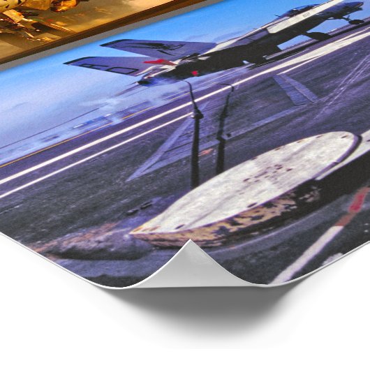 F-14 TOMCAT "MONTAGE" POSTER (Hoek)