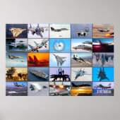 F-14 TOMCAT "MONTAGE" POSTER (Voorkant)