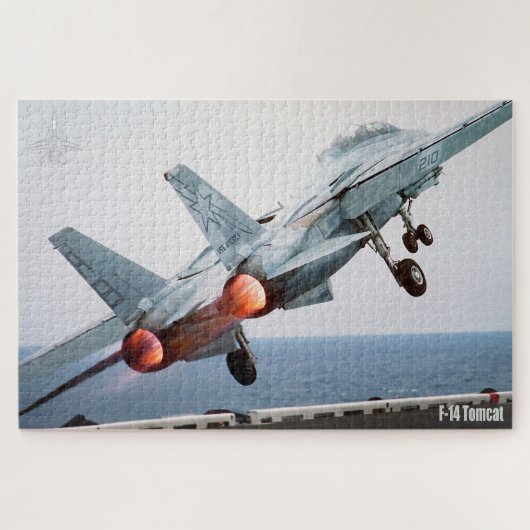 F-14 TOMCAT "NAVERBRANDER" (20x30 inch) Legpuzzel (Horizontaal)