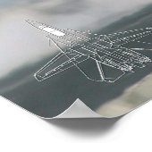 F-14 TOMCAT "NAVERBRANDER" POSTER (Hoek)