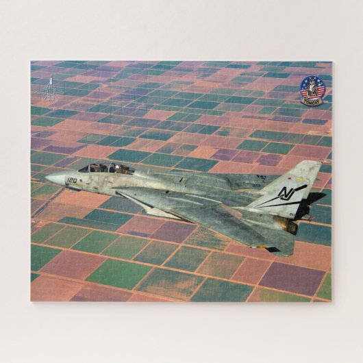 F-14 TOMCAT "OP PATROUILLE" (16x20 inch) Legpuzzel (Horizontaal)