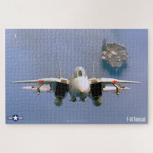 F-14 TOMCAT "OP PATROUILLE" (20x30 inch) Legpuzzel (Horizontaal)