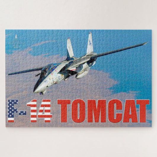 F-14 TOMCAT "OP PATROUILLE" (20x30 inch) Legpuzzel (Horizontaal)