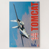 F-14 TOMCAT "OP PATROUILLE" (20x30 inch) Legpuzzel (Verticaal)