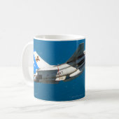 F-14 TOMCAT "OP PATROUILLE" KOFFIEMOK (Voorkant links)