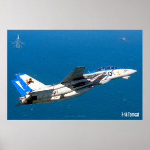 F-14 TOMCAT "OP PATROUILLE" POSTER