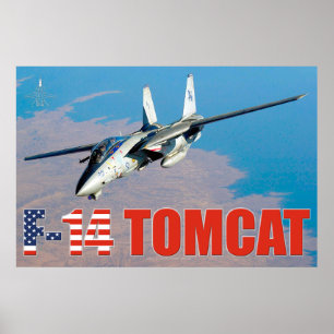 F-14 TOMCAT "OP PATROUILLE" POSTER