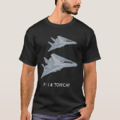 F-14 Tomcat (paar) T-shirt (Voorkant)
