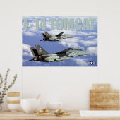 F-14 TOMCAT POSTER (Keuken)