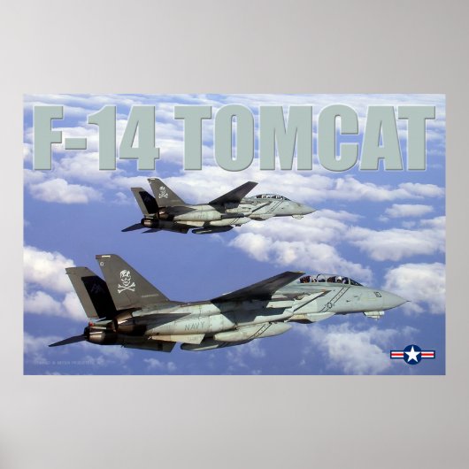 F-14 TOMCAT POSTER (Voorkant)