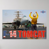 F-14 TOMCAT POSTER (Voorkant)