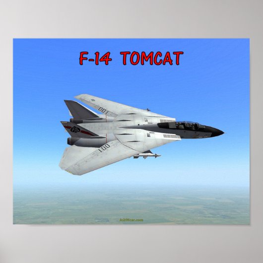 F-14 TOMCAT POSTER (Voorkant)