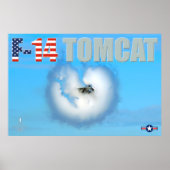 F-14 TOMCAT POSTER (Voorkant)