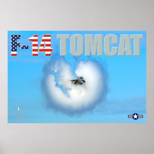 F-14 TOMCAT POSTER (Voorkant)