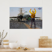 F-14 TOMCAT POSTER (Keuken)