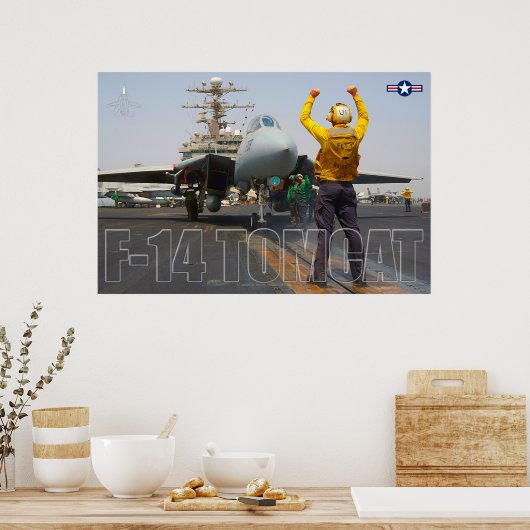 F-14 TOMCAT POSTER (Keuken)