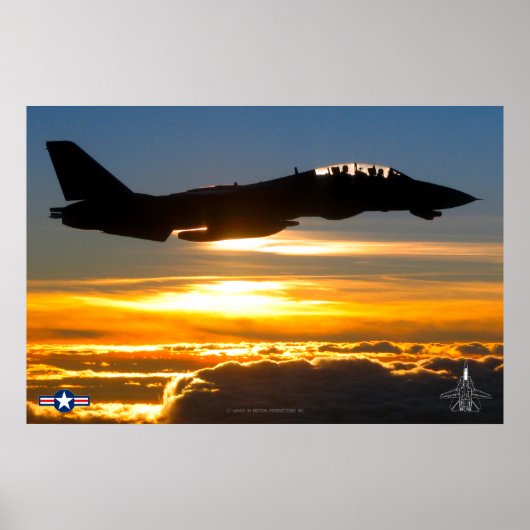 F-14 TOMCAT POSTER (Voorkant)