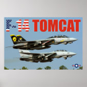 F-14 TOMCAT POSTER (Voorkant)