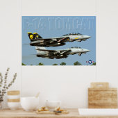 F-14 TOMCAT POSTER (Keuken)