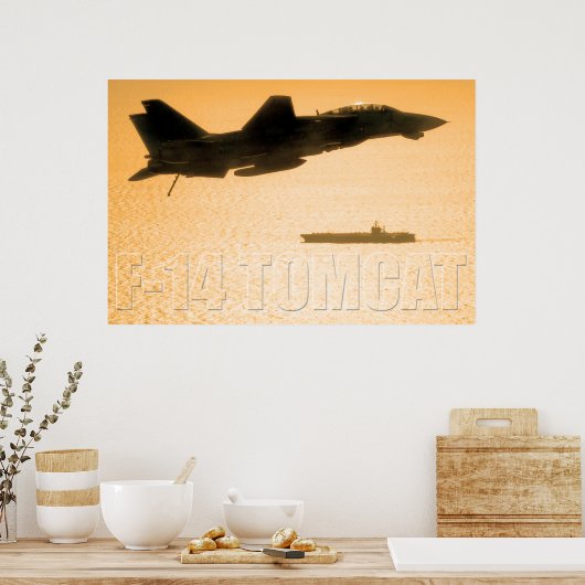 F-14 TOMCAT POSTER (Keuken)