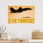 F-14 TOMCAT POSTER (Keuken)
