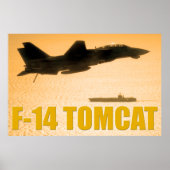 F-14 TOMCAT POSTER (Voorkant)