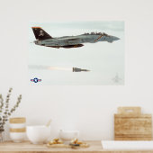 F-14 TOMCAT POSTER (Keuken)