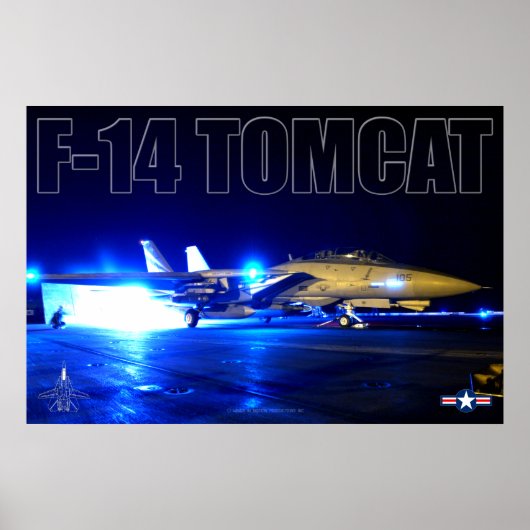 F-14 TOMCAT POSTER (Voorkant)