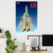 F-14 TOMCAT POSTER (Thuiskantoor)