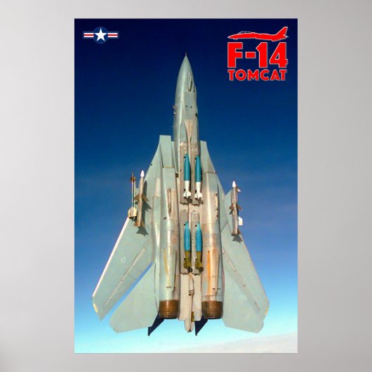 F-14 TOMCAT POSTER (Voorkant)