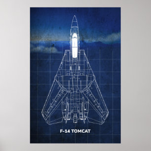 F-14 Tomcat-Poster Poster