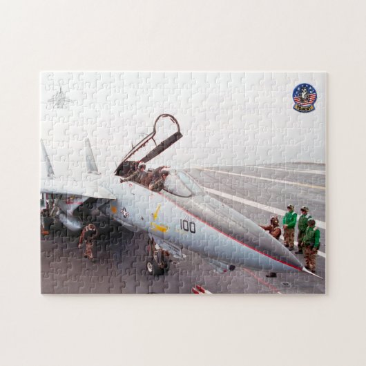 F-14 TOMCAT "PREFLIGHT" (11x14 inch) Legpuzzel (Horizontaal)