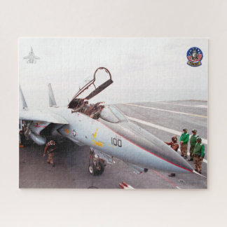 F-14 TOMCAT "PREFLIGHT" (16x20 inch) Legpuzzel