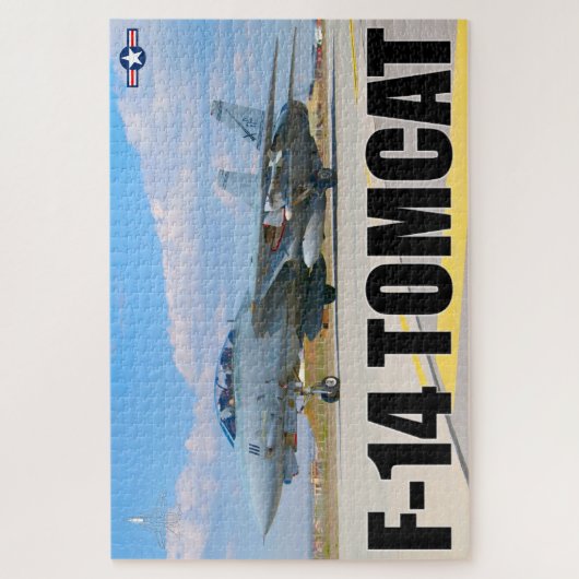F-14 TOMCAT "PREFLIGHT" (20x30 inch) Legpuzzel (Verticaal)