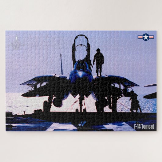 F-14 TOMCAT "PREFLIGHT" (20x30 inch) Legpuzzel (Horizontaal)