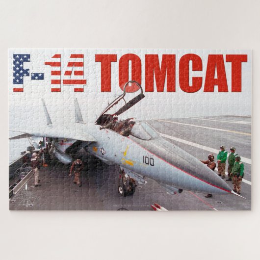 F-14 TOMCAT "PREFLIGHT" (20x30 inch) Legpuzzel (Horizontaal)
